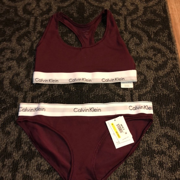 Calvin Klein Other - CK Bralette and Bikini Set